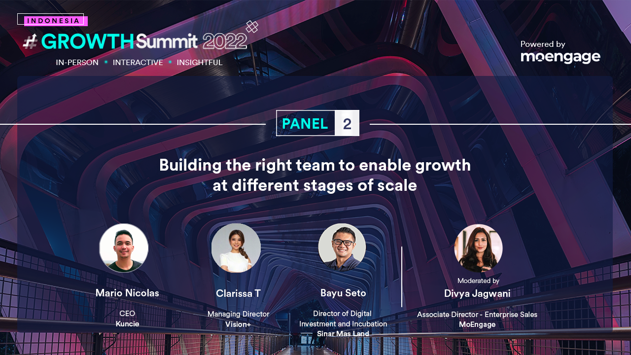 Building the Right Team to Enable Growth at Different Stages of Scale