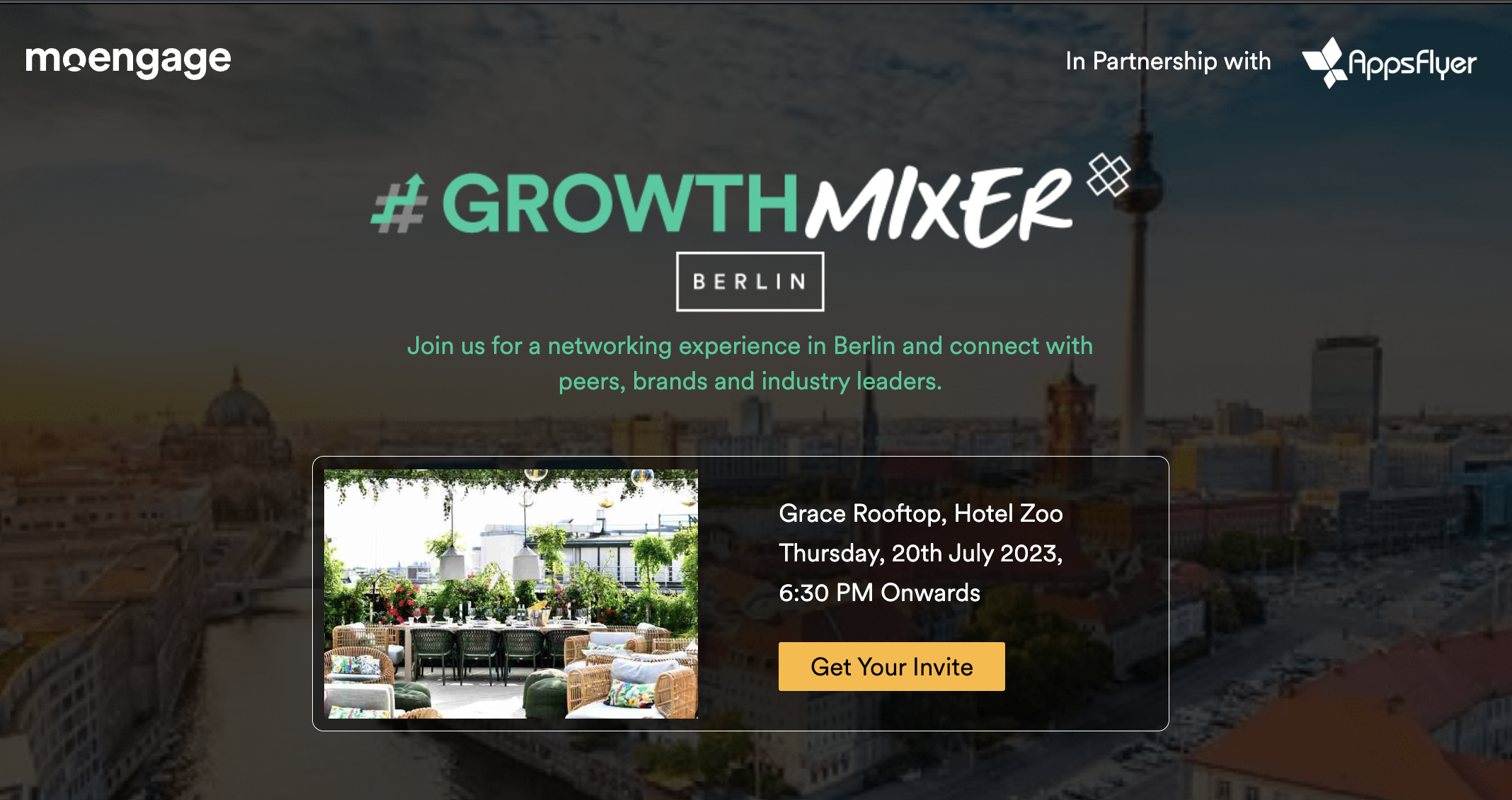#GROWTH Mixer 2023 Berlin