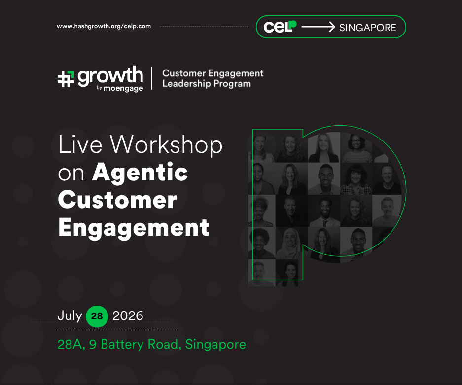 Customer Engagement Leadership Program Agentic Edition – Singapore | MoEngage